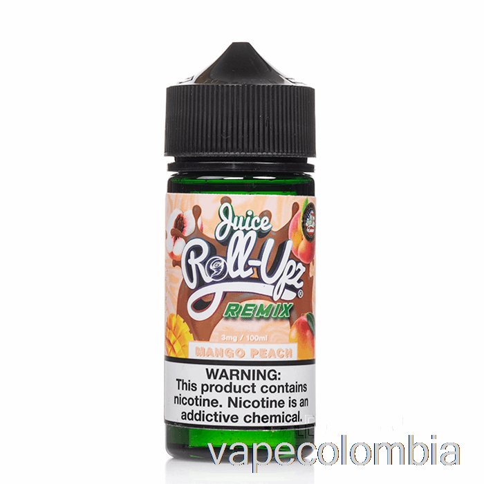 Vape Kit Completo Mango Melocotón - Jugo Roll Upz Remix - 100ml 0mg